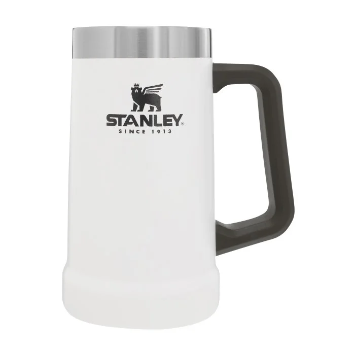 Stanley 0.7L Adventure Big Grip Beer Stein - Yalıtımlı Bira Bardakları - Beyaz 2