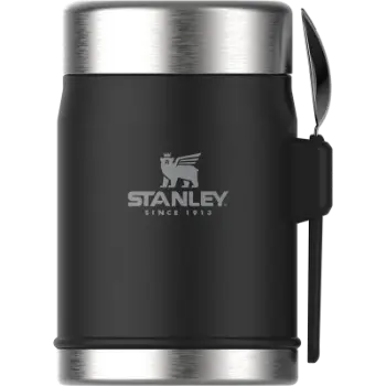 Stanley Classic Legendary Kaşıklı Yemek Termosu | 0.4L - Siyah