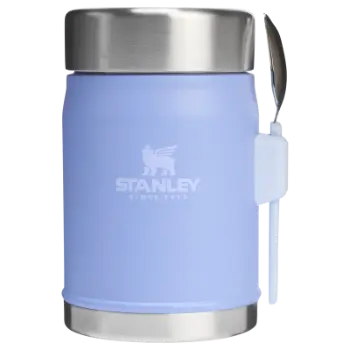 Stanley Classic Legendary Kaşıklı Yemek Termosu | 0.4L - Eflatun