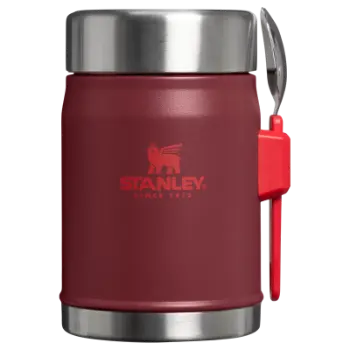 Stanley Classic Legendary Kaşıklı Yemek Termosu | 0.4L - Cranberry
