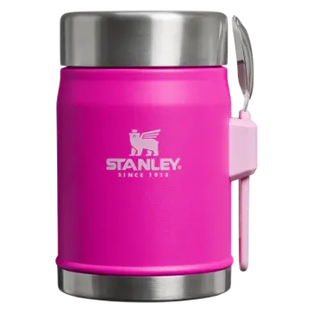 Stanley Classic Legendary Kaşıklı Yemek Termosu | 0.4L - Violet Blossom