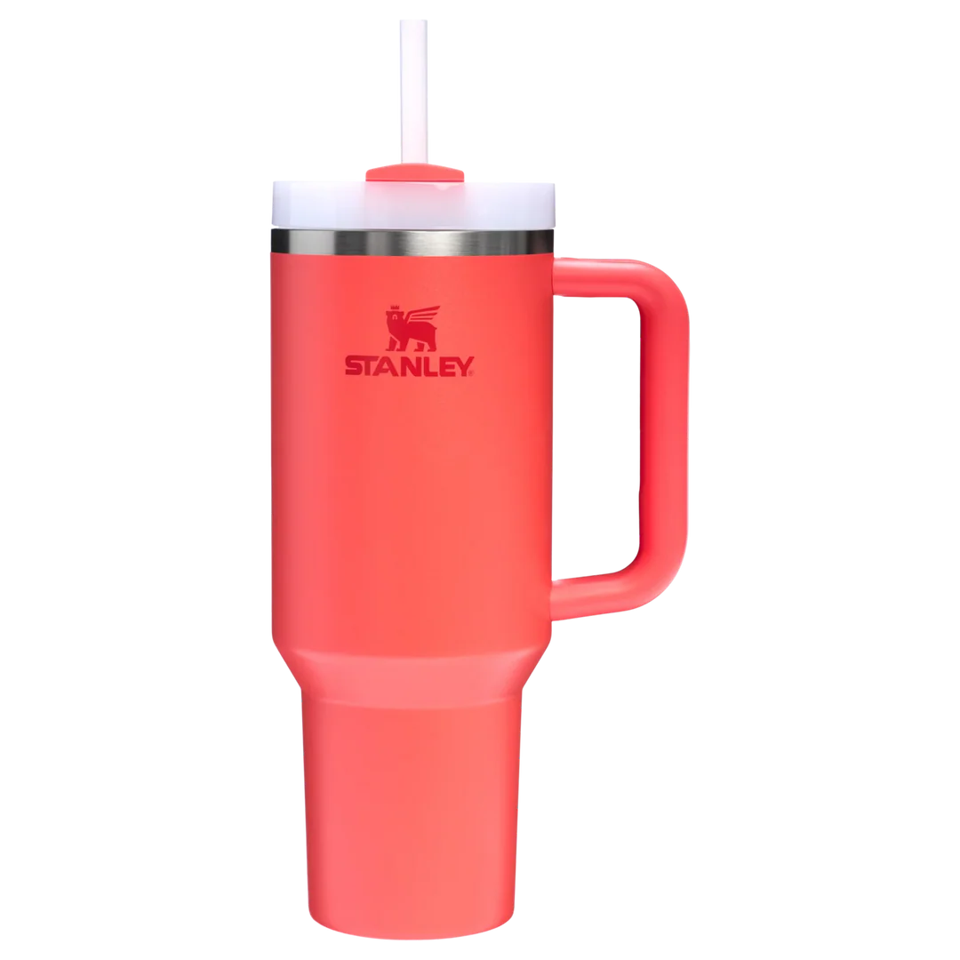 Stanley Quencher H2.0 Tumbler - Hot Coral Pipetli Termos | 1.2L