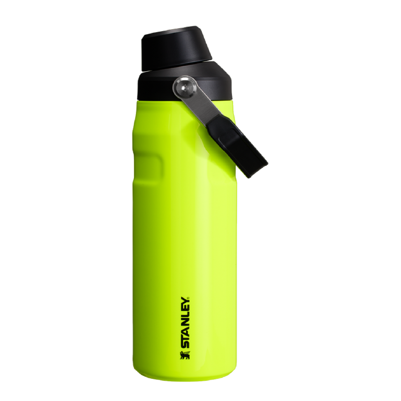 Stanley Iceflow™ Fast Flow Bottle - Neon Sarı Yalıtımlı Çelik Şişe | 0.7L