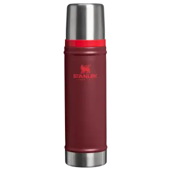 Stanley Klasik Vakumlu Çelik Termos 0,60 Lt - Cranberry