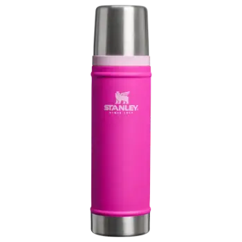 Stanley Klasik Vakumlu Çelik Termos 0,60 Lt - Violet Blossom