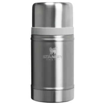 Stanley Classic Legendary Yemek Termosu | 0.70L - Stainless Steel Ash