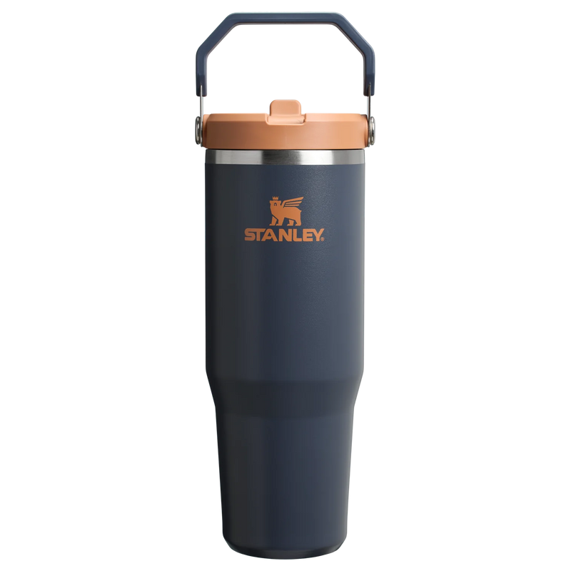 Stanley IceFlow Flip Straw Pipetli Termos 0.89L - Lacivert