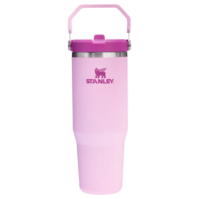 Stanley IceFlow Flip Straw Pipetli Termos 0.89L - Pembe