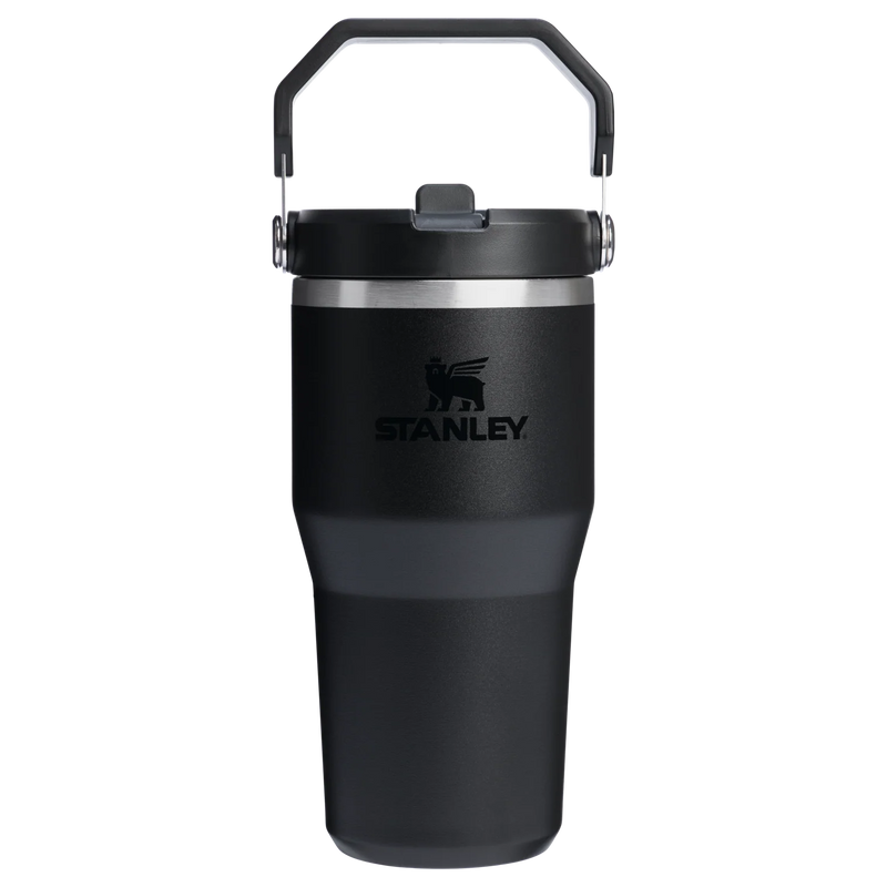 Stanley IceFlow Flip Straw Pipetli Termos 0.60L - Siyah 2.0
