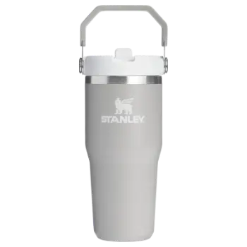 Stanley The IceFlow Flip Straw Pipetli Termos Bardak 0,41 LT - Ash