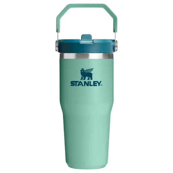 Stanley IceFlow Flip Straw Pipetli Termos Bardak 0.41L - Spring Green