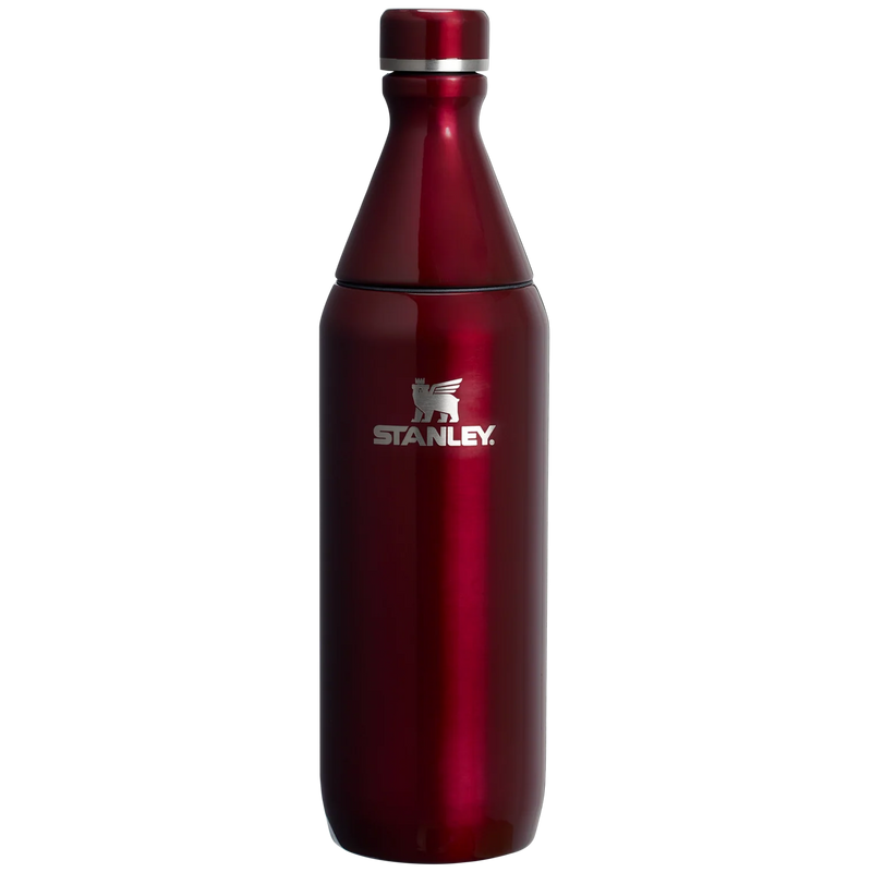Stanley All Day Slim Bottle - Garnet Shine Yalıtımlı Çelik Matara | 0.6L