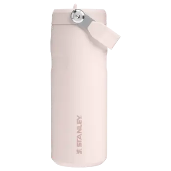Stanley The IceFlow Flip Straw 2.0 Pipetli Termos Bardak 0,47 LT - Açık Pembe
