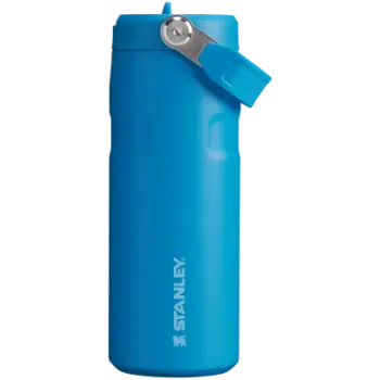 Stanley The IceFlow Flip Straw 2.0 Pipetli Termos Bardak 0,47 LT - Mavi