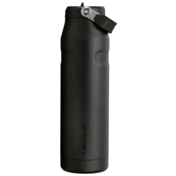 Stanley The IceFlow Flip Straw 2.0 Pipetli Termos Bardak 1,06 LT - Siyah 2.0