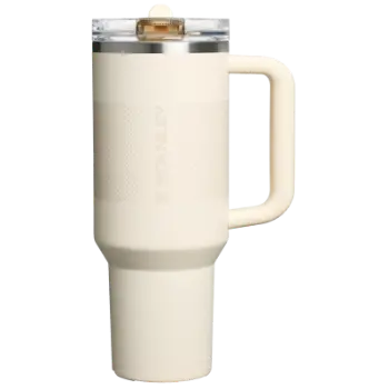 Stanley The Quencher ProTour Flip Straw Tumbler Pipetli Termos  1,18 LT - Krem