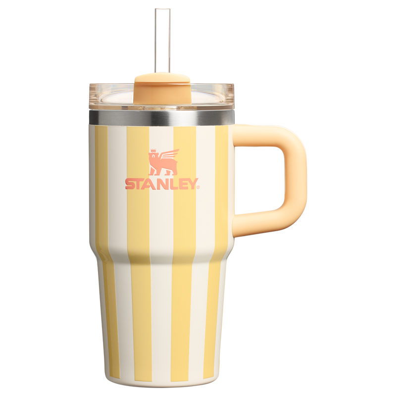 Stanley Quencher H2.0 Tumbler - Butter Cabana Gloss Pipetli Termos | 0.60L
