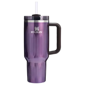 Stanley Quencher® H2.0 Fluted Tumbler Pipetli Termos Bardak | 1.18L - Wisteria Shine