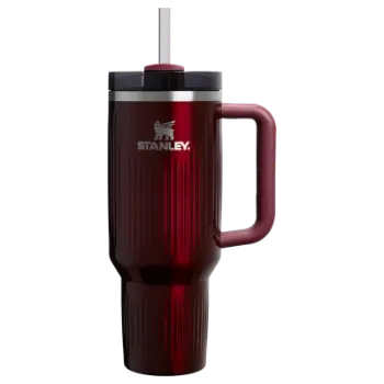 Stanley Quencher® H2.0 Fluted Tumbler Pipetli Termos Bardak | 1.18L - Bordo