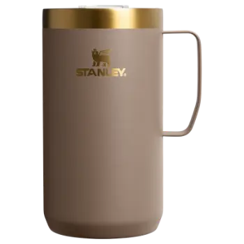 Stanley Klasik Paslanmaz Çelik Termos Bardak 0,74 LT - Espresso Gold