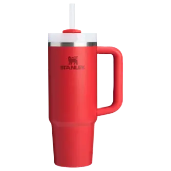 Stanley Quencher H2.O FlowState™ Tumbler Pipetli Termos 0,89 LT - Chili Red