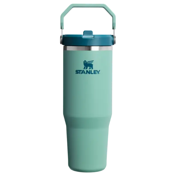 Stanley IceFlow Flip Straw Pipetli Termos Bardak 0.89L - Spring Green