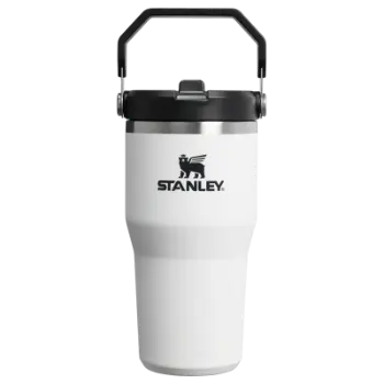 Stanley IceFlow™ Flip Straw Tumbler Pipetli Termos | 0.60 L - Chalk