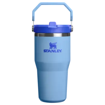 Stanley IceFlow™ Flip Straw Tumbler Pipetli Termos | 0.60 L - Blue Sky