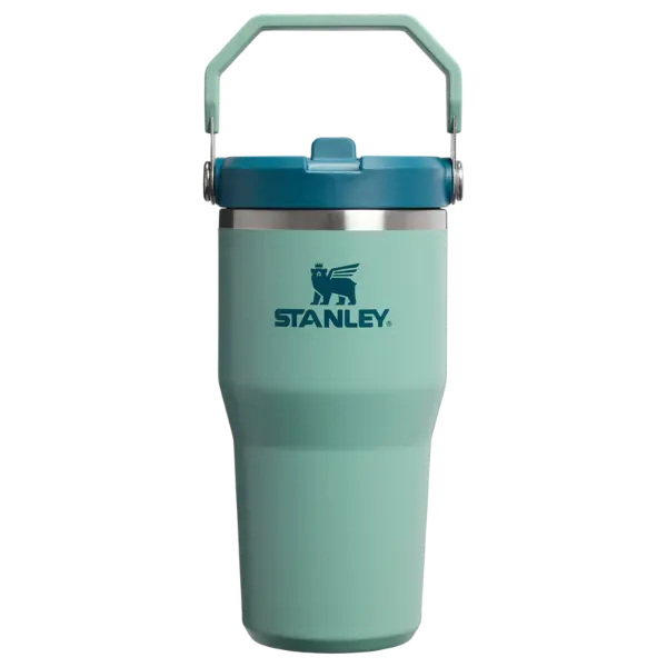Stanley IceFlow Flip Straw Pipetli Termos Bardak 0.60L - Spring Green