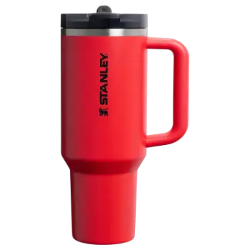 Stanley The Quencher ProTour Flip Straw Tumbler Pipetli Termos  1,18 LT - Chili Black