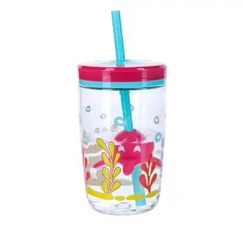 Contigo 0.42L Floating Straw - Yüzen figürlü/Pipetli Çocuk Suluğu - Squid