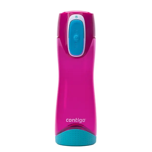 Contigo Swish Tek El Bas İc Su Matarasi - Pembe | 500ml