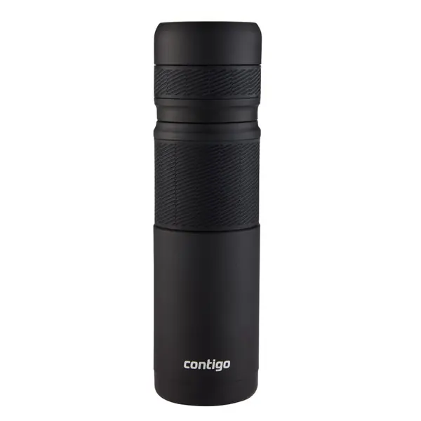 Contigo Thermal Bottle Matte Black - Mat Siyah Termos | 0.74L