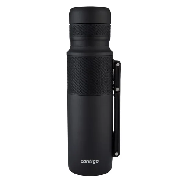 Contigo Thermal Bottle Matte Black - Mat Siyah Termos | 1.2L