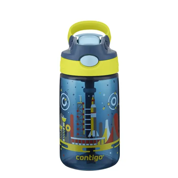 Contigo Gizmo Flip Uzay Tritan Cocuk Sulugu - Mavi | 420ml