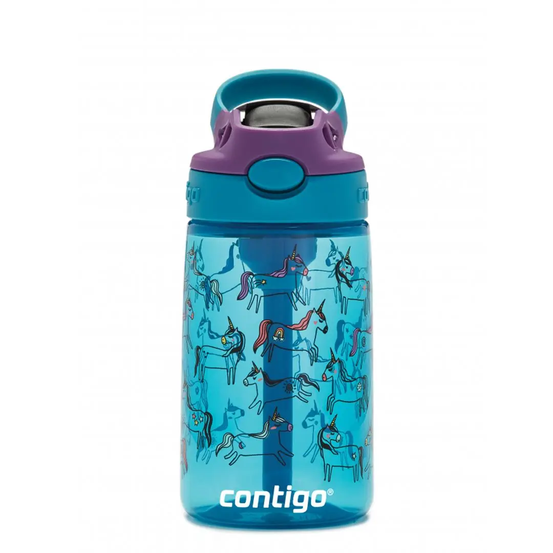 Contigo Gizmo Flip Pro Unicorn Tritan Cocuk Sulugu - Mavi | 420ml