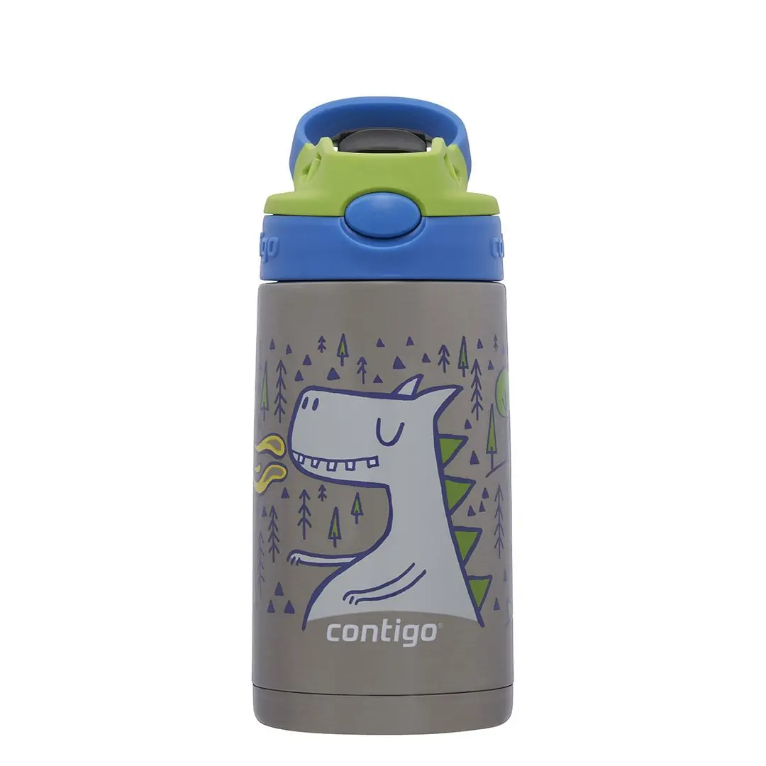 Contigo Gizmo Dragon Celik Cocuk Sulugu - Mavi | 380ml