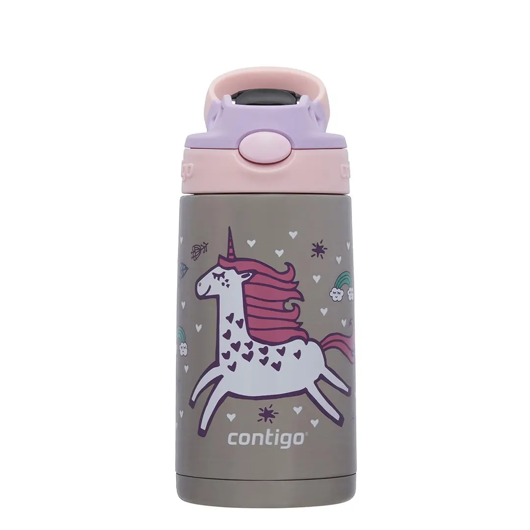 Contigo Gizmo Unicorn Celik Cocuk Sulugu - Pembe | 380ml