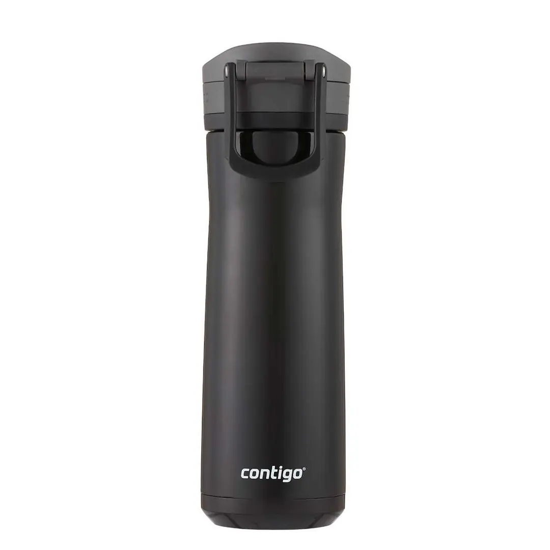 Contigo Jackson Chill 2 0 Celik Tek El Bas İc Kilitli Su Matarasi - Siyah | 590ml