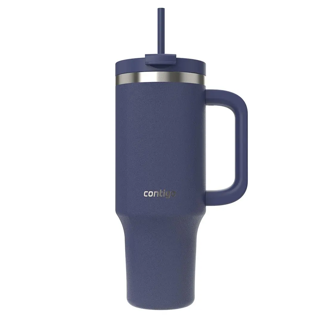 Contigo Streeterville Tumbler - Pipetli Termos Bardak - Mavi | 1,2L