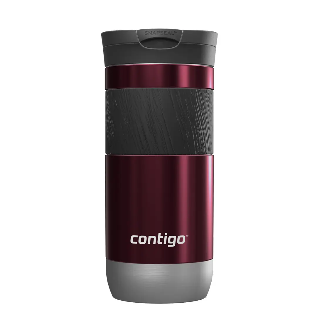 Contigo Byron Pro Snapseal Çelik Termos Bardak 470ml Bordo