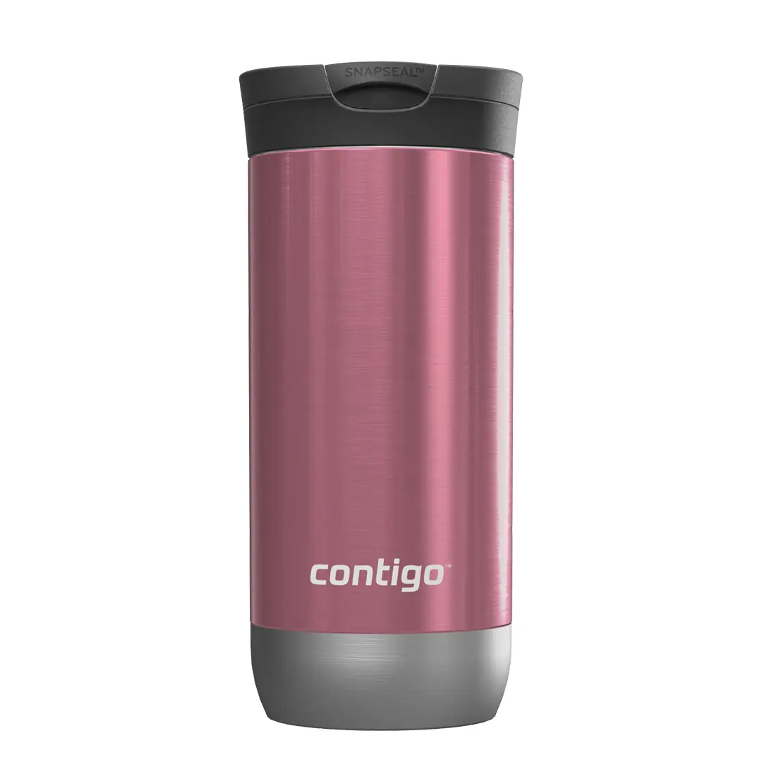 Contigo Huron Pro Snapseal Çelik Termos Bardak 470 ml Pembe