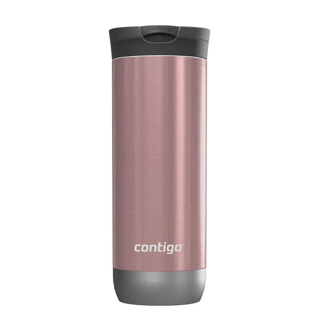 Contigo Huron Pro SnapSeal Çelik Termos Bardak 590 ml - Pembe