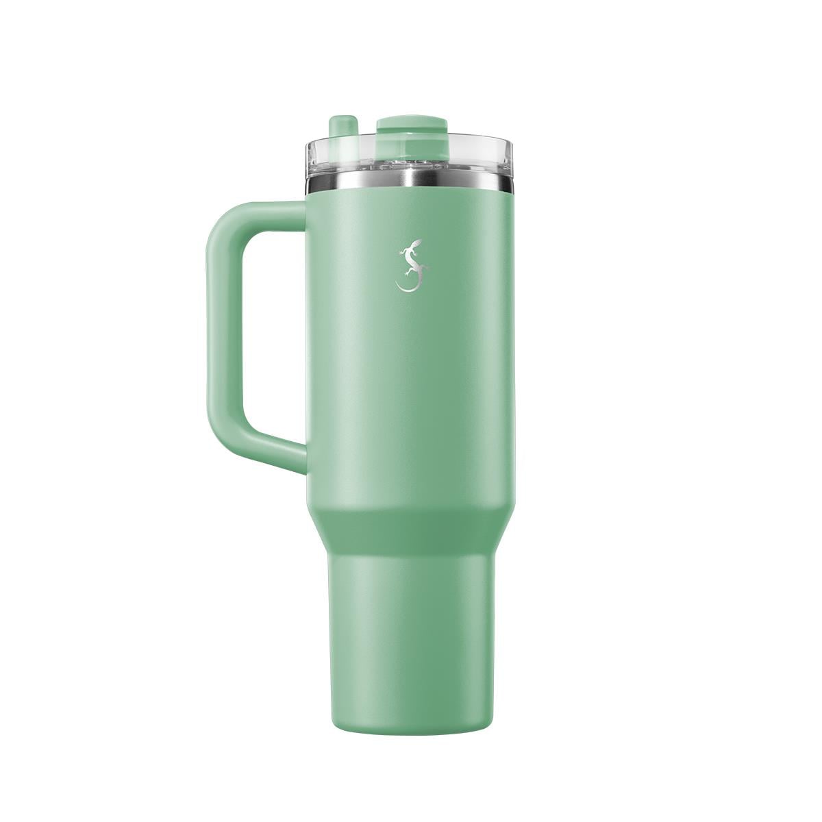 Lurch 1.2L Big Cup Pipetli Çelik Termos - Adaçayı Yeşil