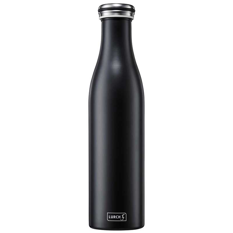 Lurch 0.75L Insulated Bottle - Şişe Termos - Siyah