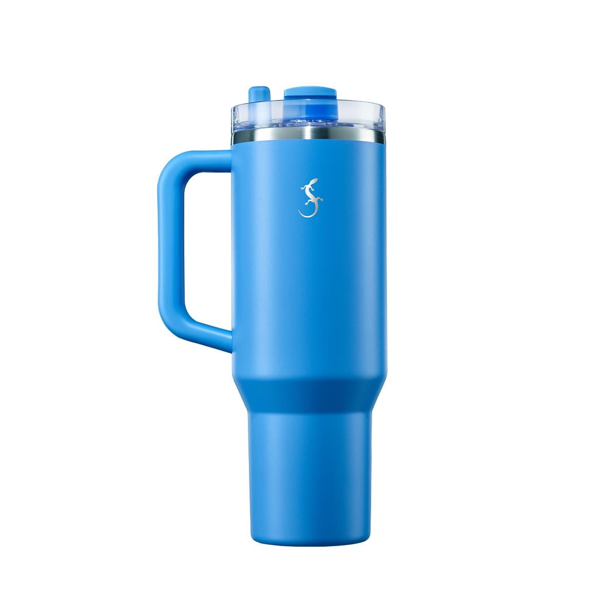 Lurch 1.2L Big Cup Pipetli Çelik Termos - Okyanus Mavi