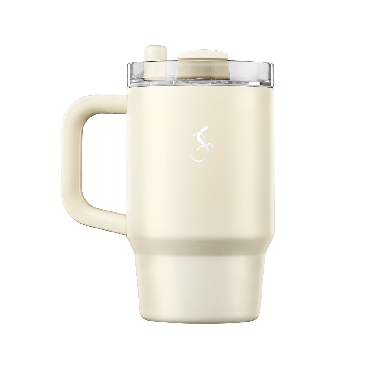 Lurch 0.8L Big Cup Pipetli Çelik Termos - Fildişi
