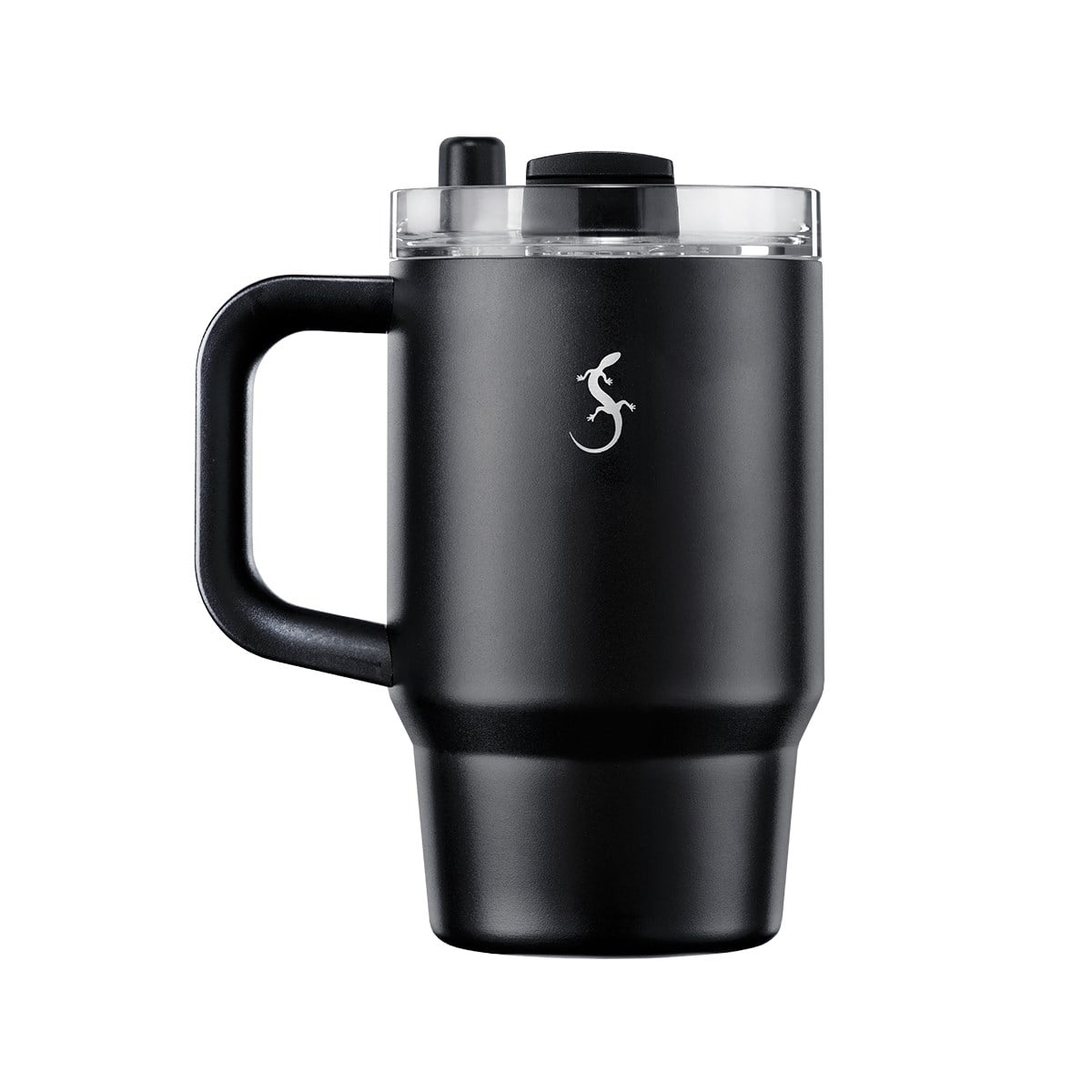 Lurch 0.8L Big Cup Pipetli Çelik Termos - Siyah