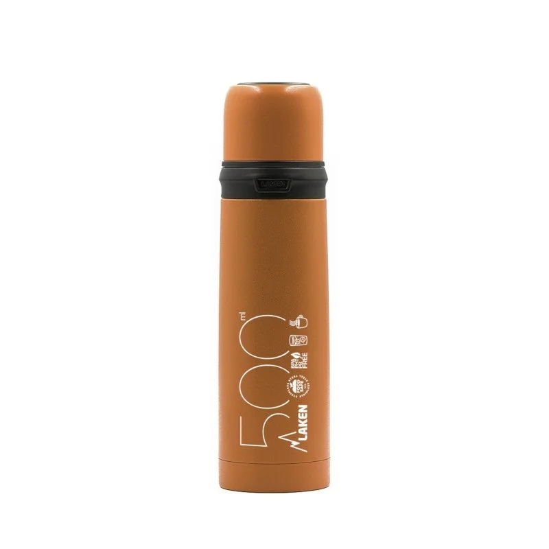 Laken Thermo Çelik Termos 0.5L - Turuncu