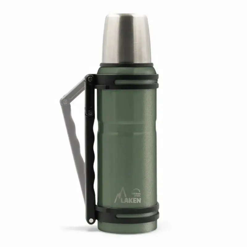 Laken 1.2L Classic Paslanmaz Çelik Termos - Yeşil - Tek Renk